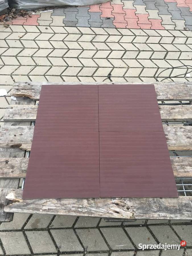 Gres płytka podłogowa vanilla brąz 333x333 firmy mazowieckie Reguły