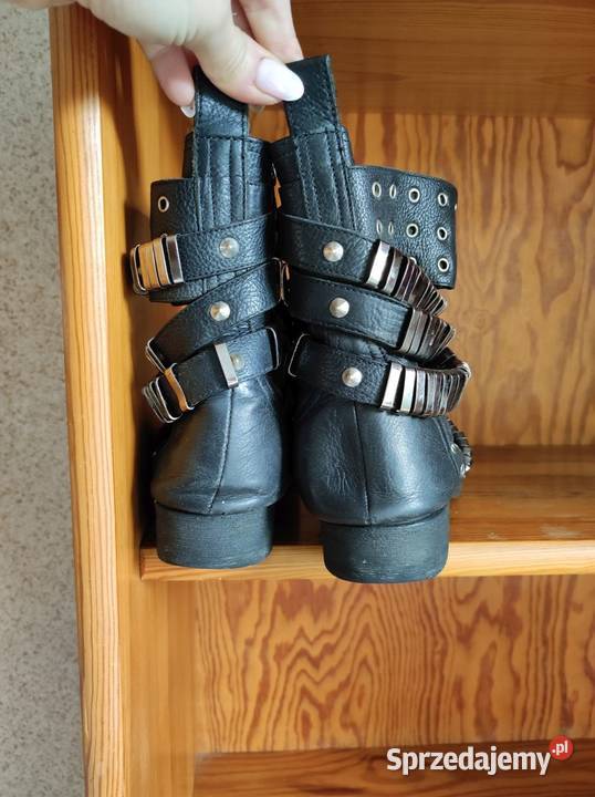 trapery sztyblety botki kozaki buty motocyklowe Kielce