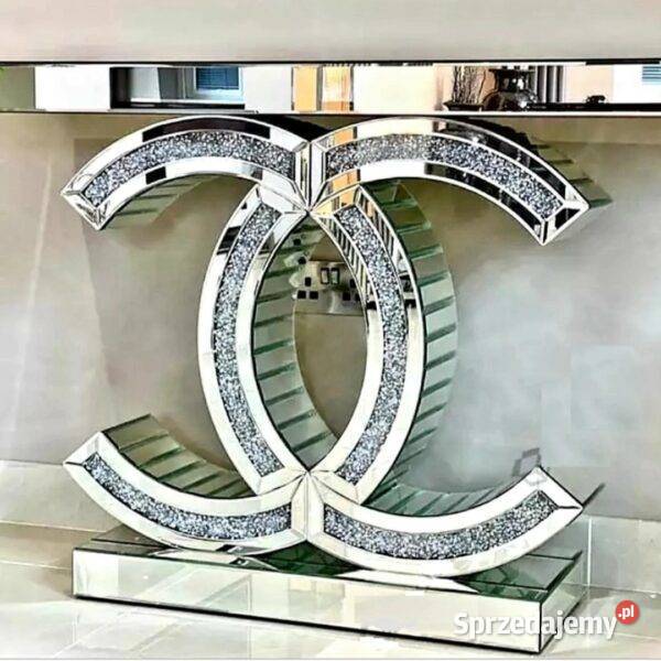 Lustrzana konsola Glamour Premium z kryształkami Golkowice sprzedam