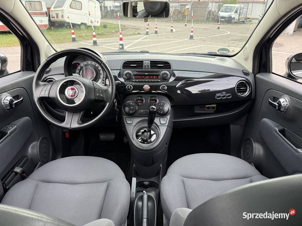 Fiat 500 12 BENZYNA Automat Xenon Panorama Konin