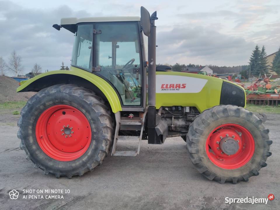 Claas Ares 656 RZ z Tuzem 2005 r Moc 135 silnik Kabina Czersk