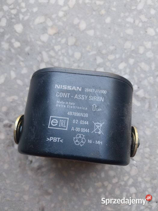 Syrena alarmu nissan murano z50 świętokrzyskie Wola Jachowa