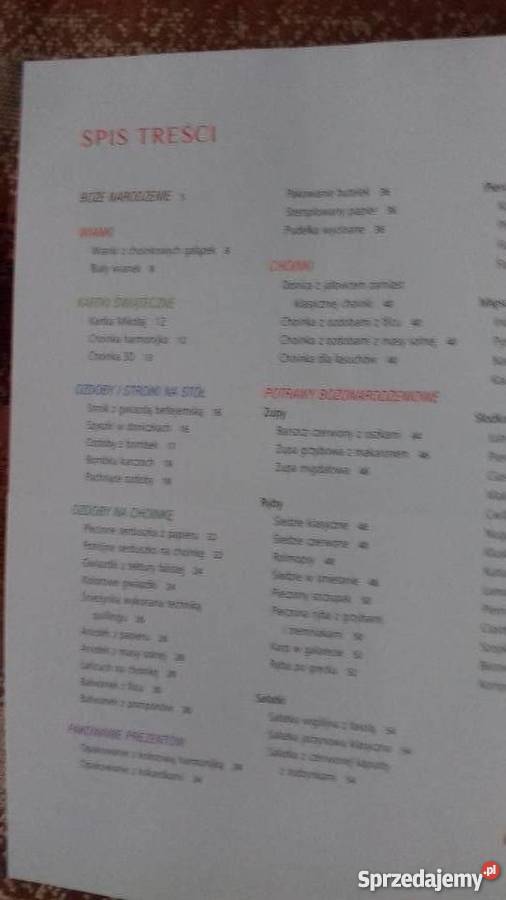 Książka świąteczne dekoracje i smakołyki Czasopisma warmińsko-mazurskie Iława