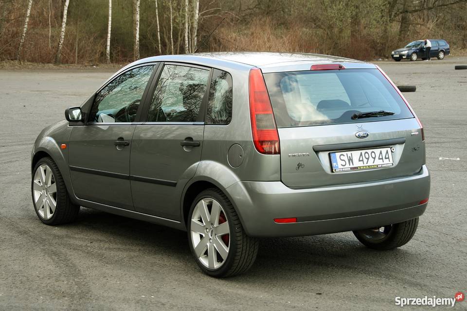 Ford Fiesta MK VI 14 TDCI welurowa tapicerka Świętochłowice sprzedam
