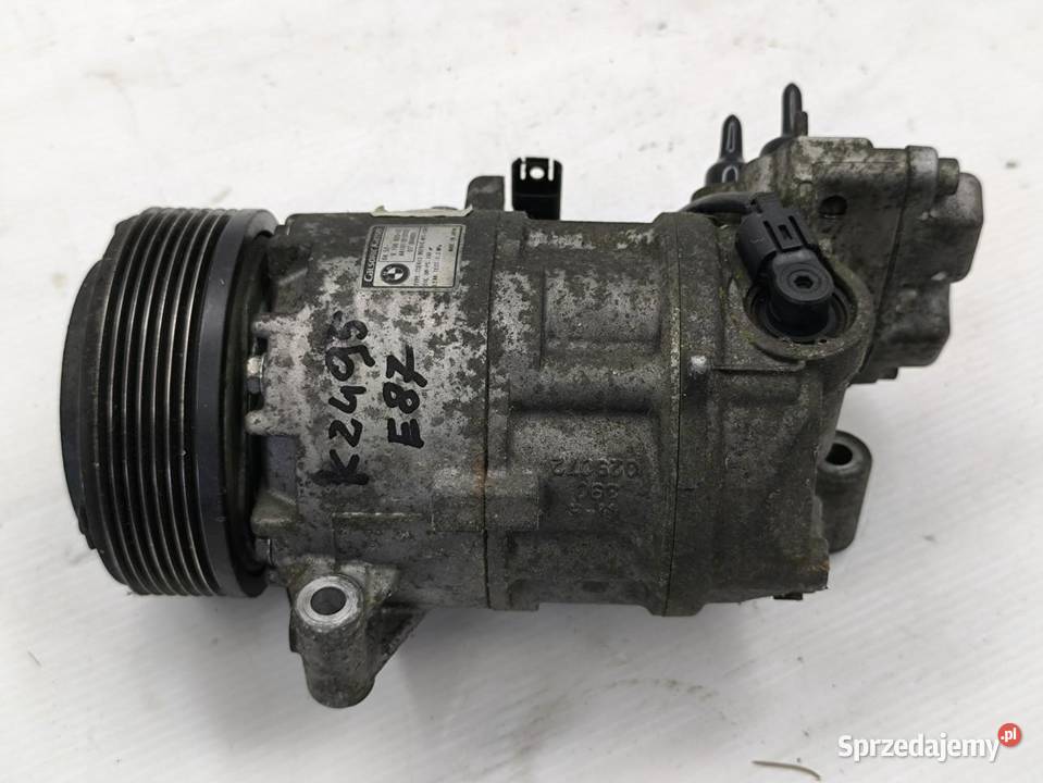 SPRĘŻARKA KLIMATYZACJI BMW 1 E87 E81 LIFT 16 Części samochodowe