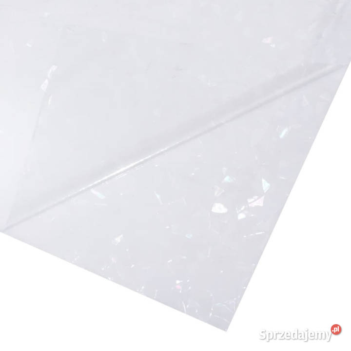 Folia okienna matowa tęczowy wzór 3D 90x2000 PVC Warszawa