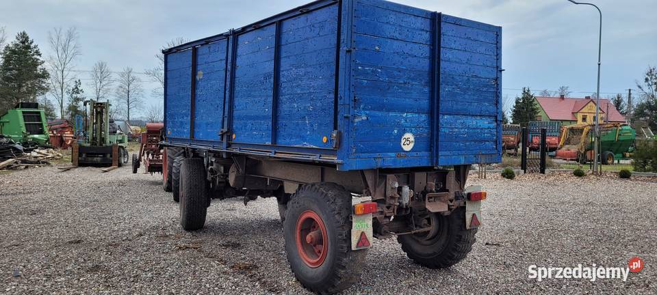 Przyczepa 16 ton wywrotka 2stronna Huta Szklana