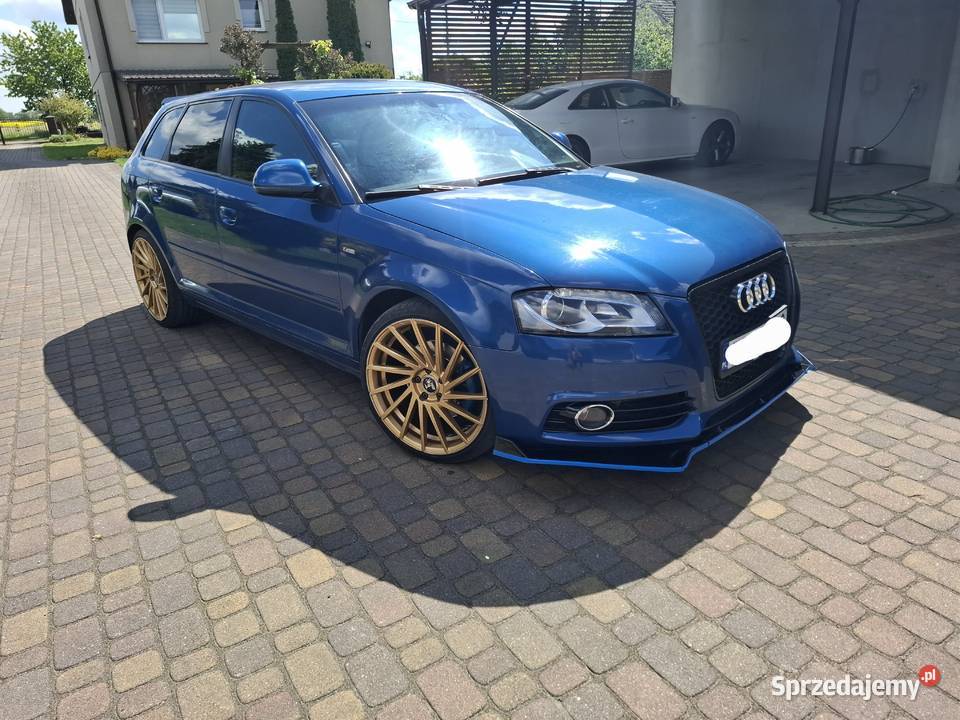 Audi A3 8P 20 tfsi sline skórzana tapicerka Czastary