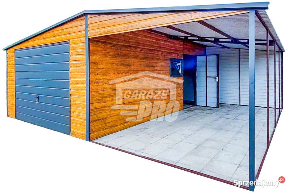 Garaż Blaszany 4x6m Wiata 4x6m Brama Uchylna Zgorzelec sprzedam