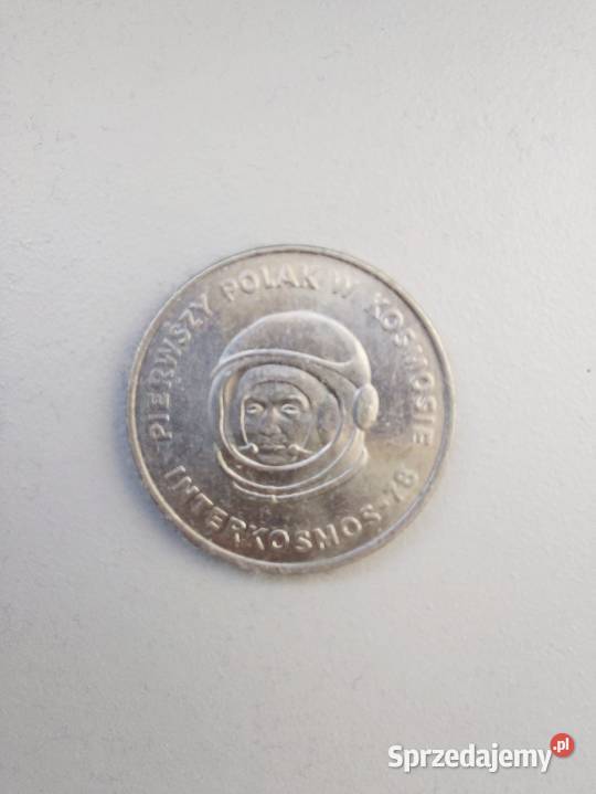 moneta 20 PRL Pierwszy Polak w kosmosie 1978 wielkopolskie Poznań