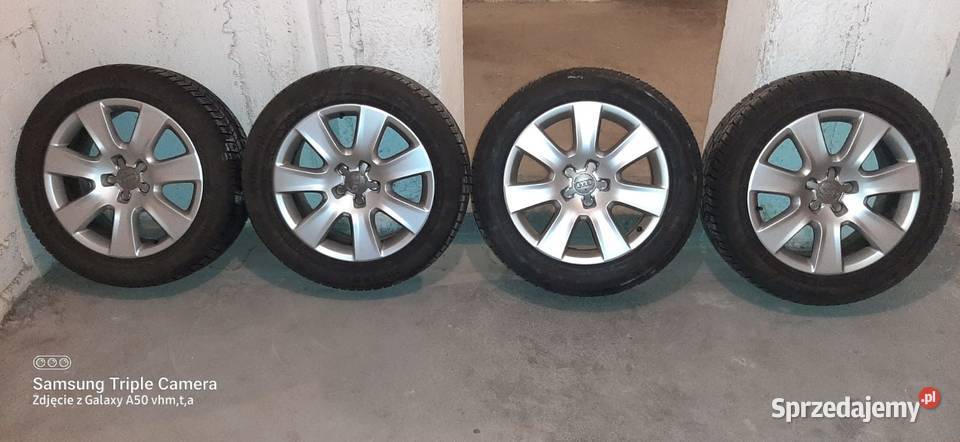 Oryginalne Felgi aluminiowe z oponami Szczecinek