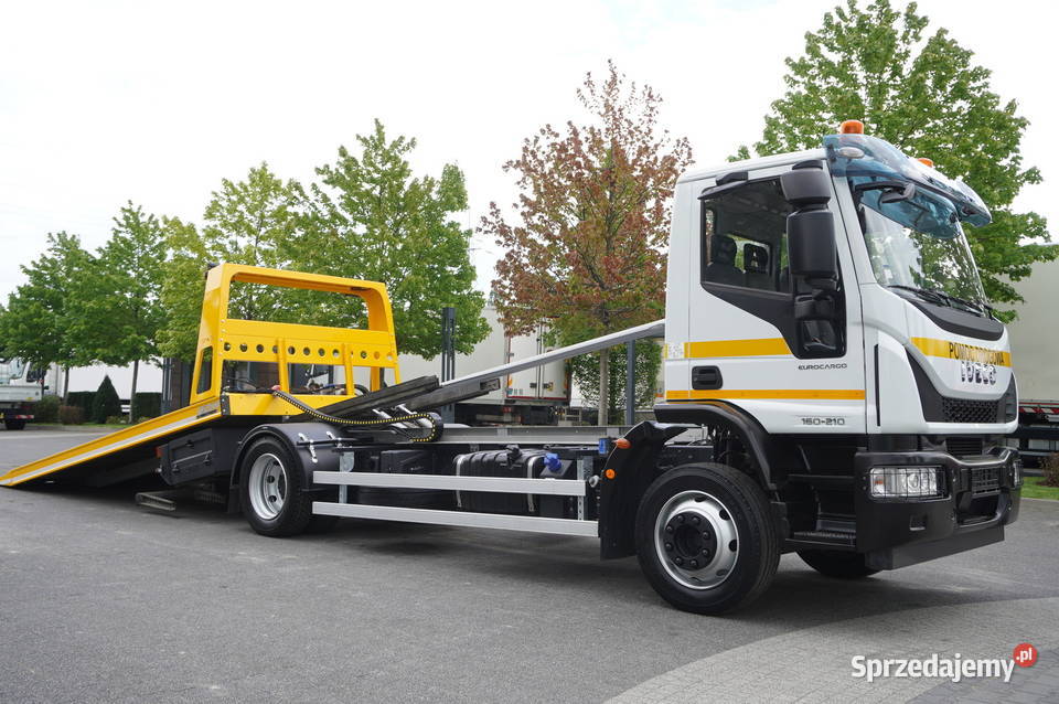 Iveco Eurocargo 160210 75000 Opuszczana laweta Kraków sprzedam