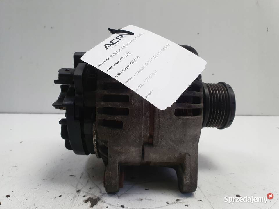 Renault Scenic II 15 DCI ALTERNATOR 0124525082 Janów