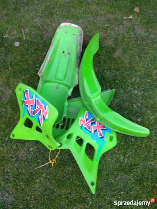 Plastiki Kawasaki kx 125250 zielony podkarpackie Lublica