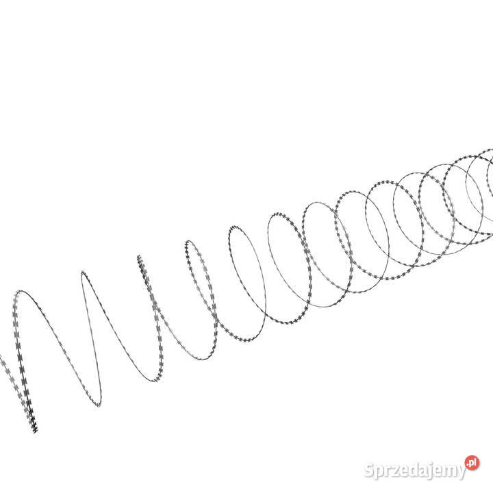 Zasieki concertina 450 mm 54 zwoje 3 złączki Pozostałe Szczecin