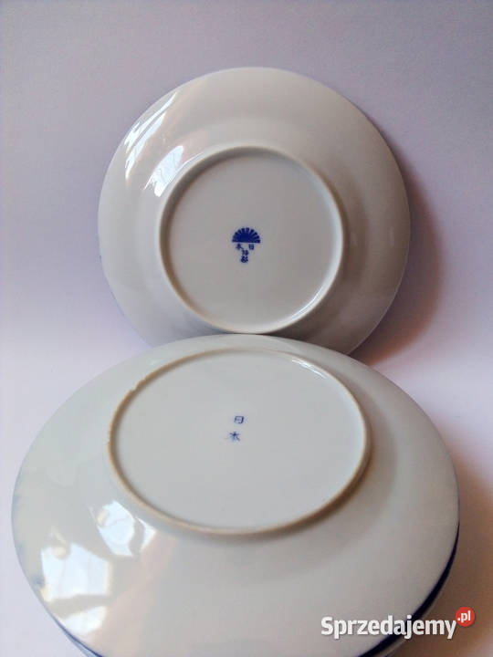 6 japońskich talerzyków deserowych porcelana Częstochowa