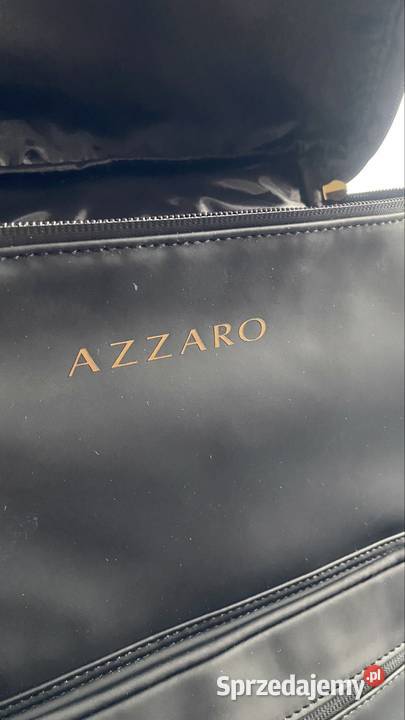 Plecak Azzaro Gold Logo Black SportTravel Kluczbork