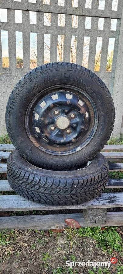 2x Opony zimowe z felgami 15570 R13 Dębica Frigo Nowa Dęba