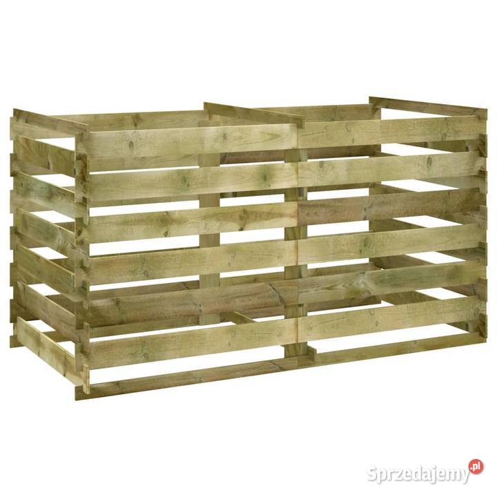 vidaXL Kompostownik impregnowane drewno Dom i Ogród