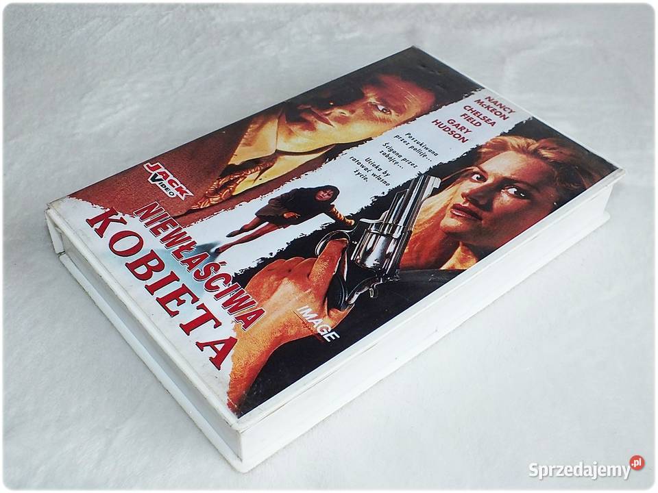 Kaseta VHS Niewłaściwa Kobieta Film na Video Żary