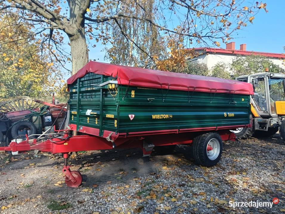 Przyczepa trzy strony wywrot Przyczepy rolnicze Włocławek