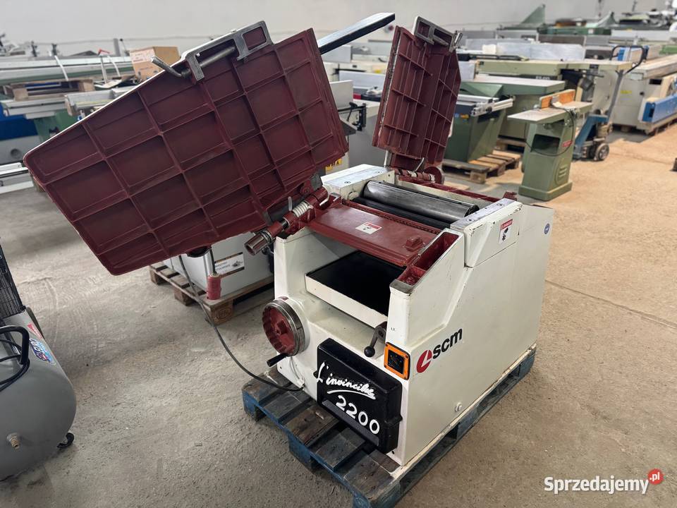 Strugarka Wyrówniarko grubościówka SCM 2200 Kalwaria Zebrzydowska