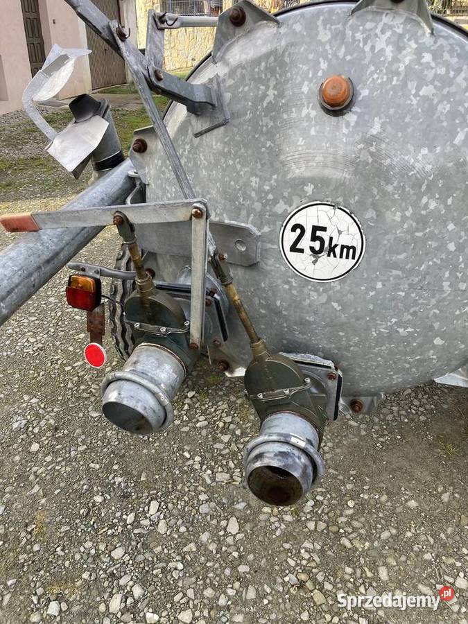 Beczka Beczkowóz Wóz Asenizacyjny 1700 litrów Mszana Dolna