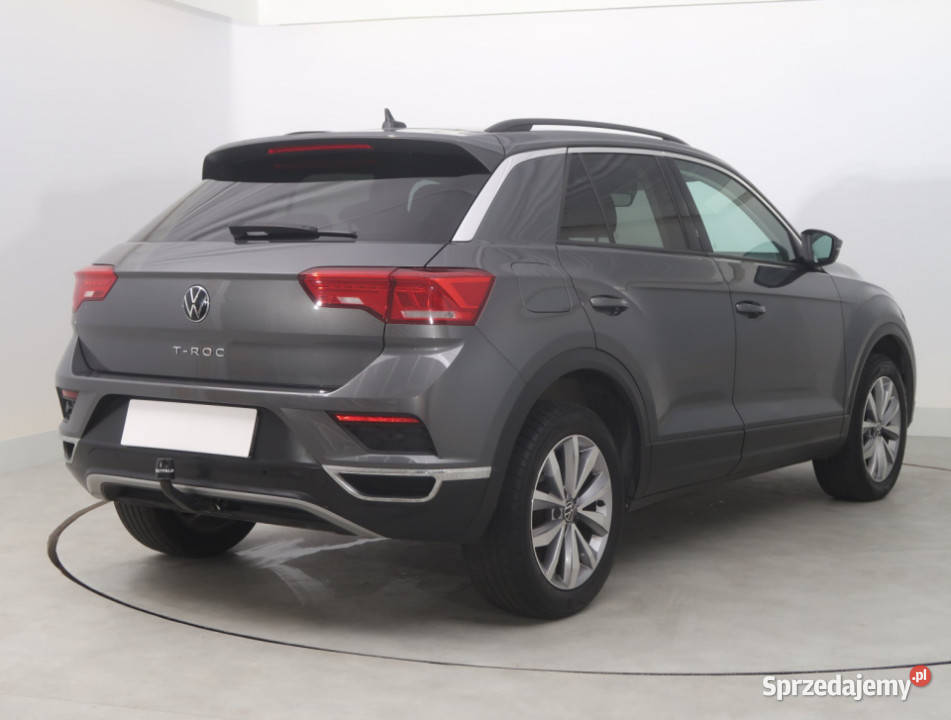 VW TRoc 15 TSI szary dolnośląskie Bielany Wrocławskie