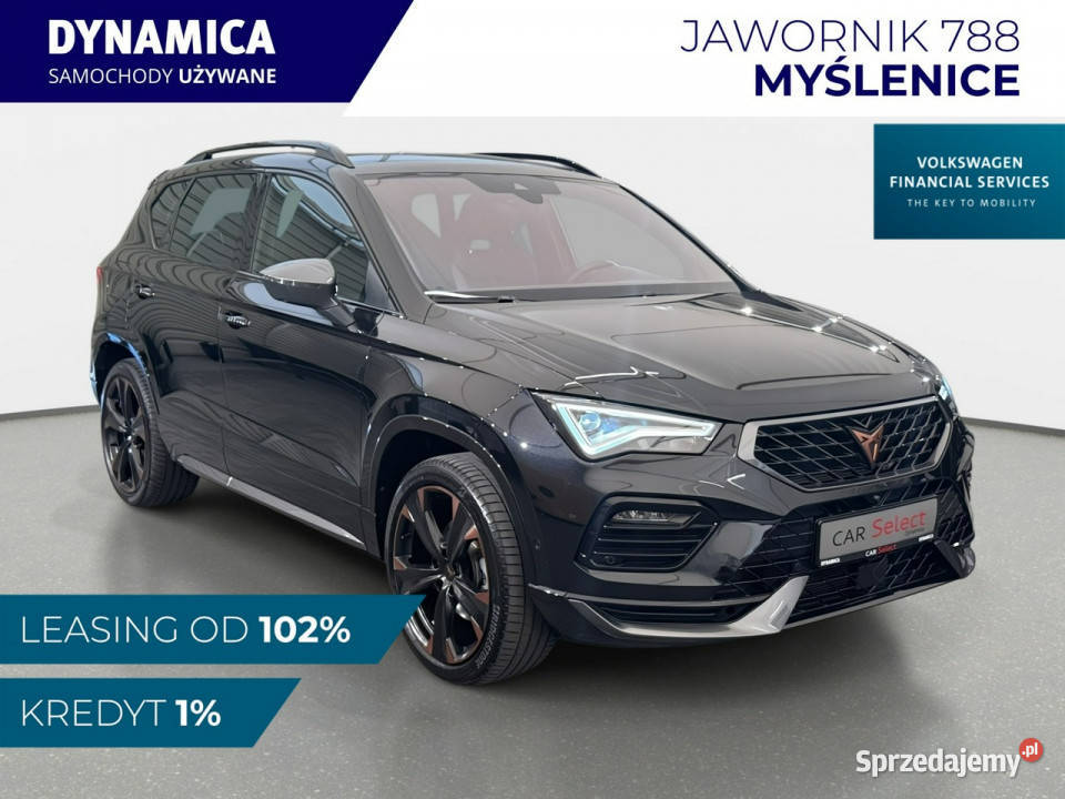 Cupra Ateca VAT 23 20TSI 190 DSG 4drive 20242025 czujnik martwego pola Motoryzacja sprzedam