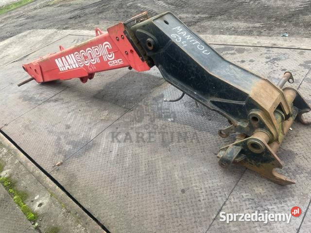 Manitou 634 teleskop ramie wysięgnik karetka wielkopolskie