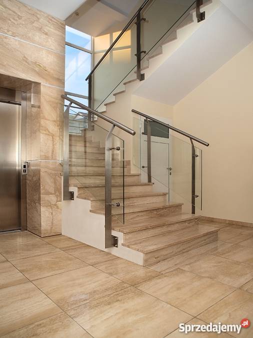 Schod wewnętrzne granitowe marmurowe kamienne Będzin