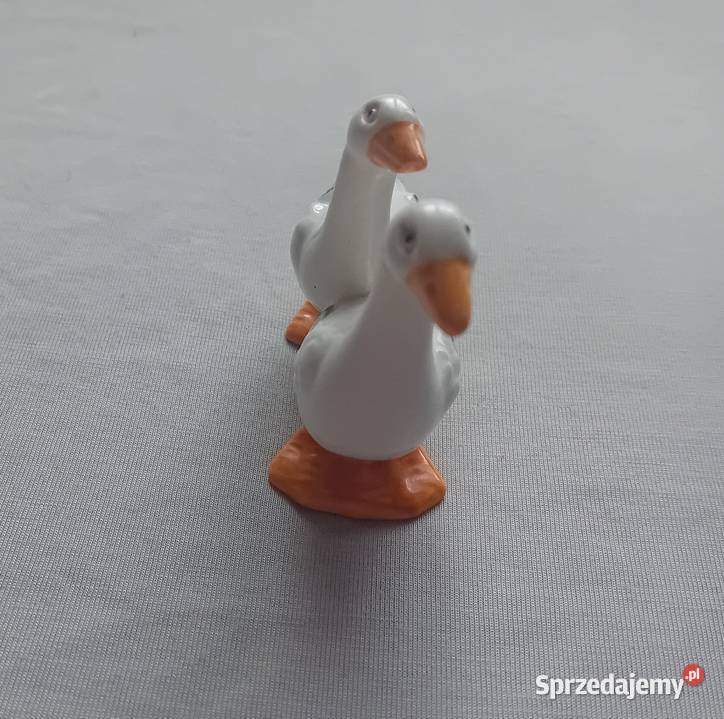 Porcelanowa figurka dwie gęsi Goebel Koźminek