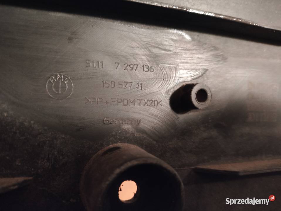 Podkładka tablicy rejestracyjnej BMW F32 F33 F36