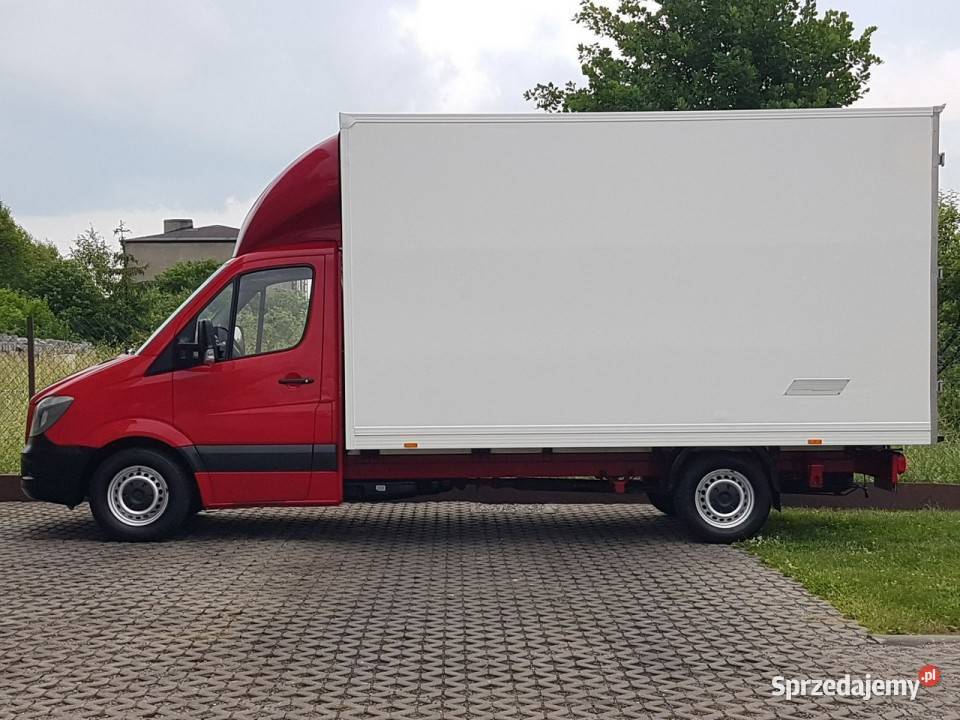 Mercedes Sprinter KONTENER 8EP 421x215x222 KLIMA kontener śląskie Poręba