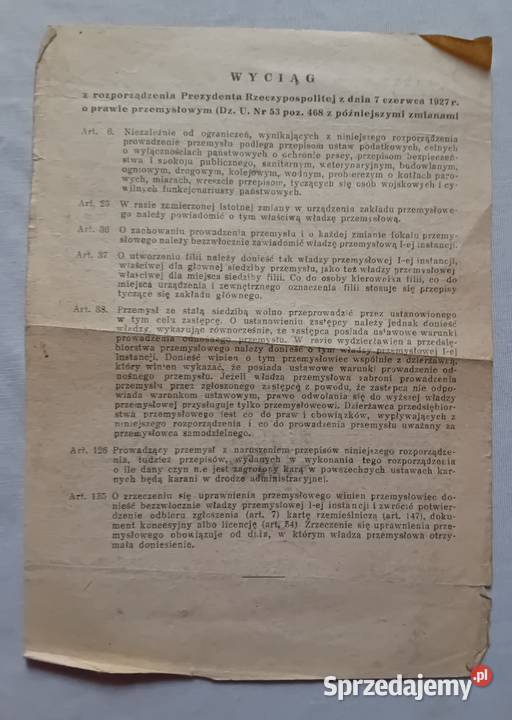 Karta rzemieślnicza szewc Miejska Rada Narodowa Koźminek sprzedam