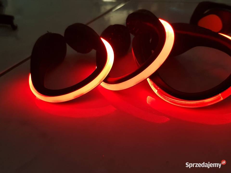 opaska bransoletka led na buty nadgarstek rolki Uniseks Moda i Styl