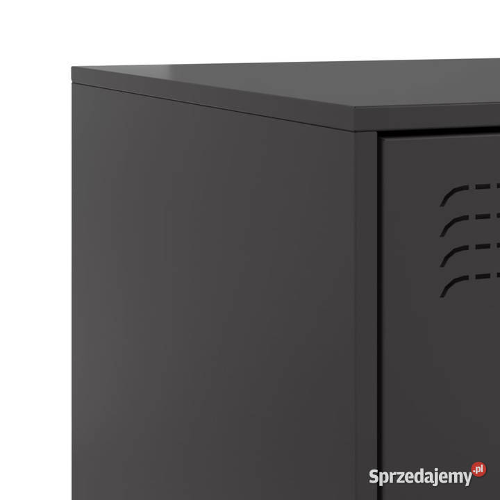 Szafka nocna czarna 345x39x44 stal WM841619 mazowieckie Warszawa