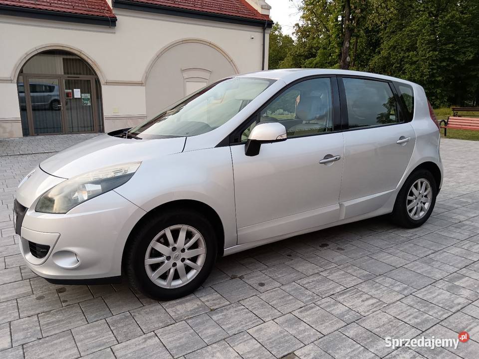 Renault SCENIK 14tce 130 KeyLess Go 2010r srebrny Rawa Mazowiecka