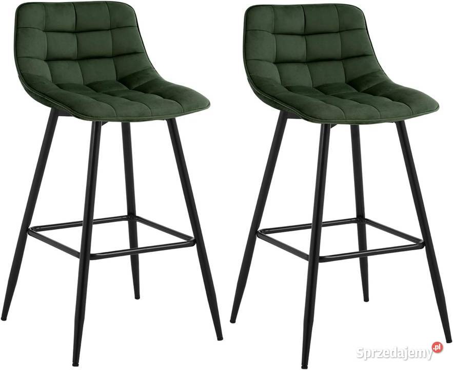 WOLTU hokery zestaw 2 designerskich krzeseł Żary