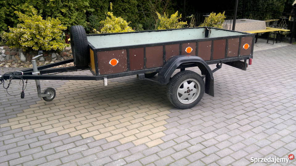 Przyczepka SAM 740 MocnaZarejestrowana w 240x1 burtowe Wodzisław