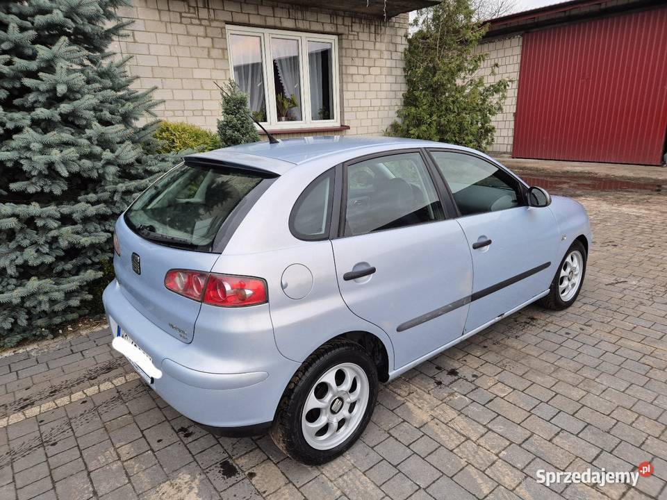 Seat Ibiza SDI 19 5 drzwiowy opłacony kpl kół niebieski