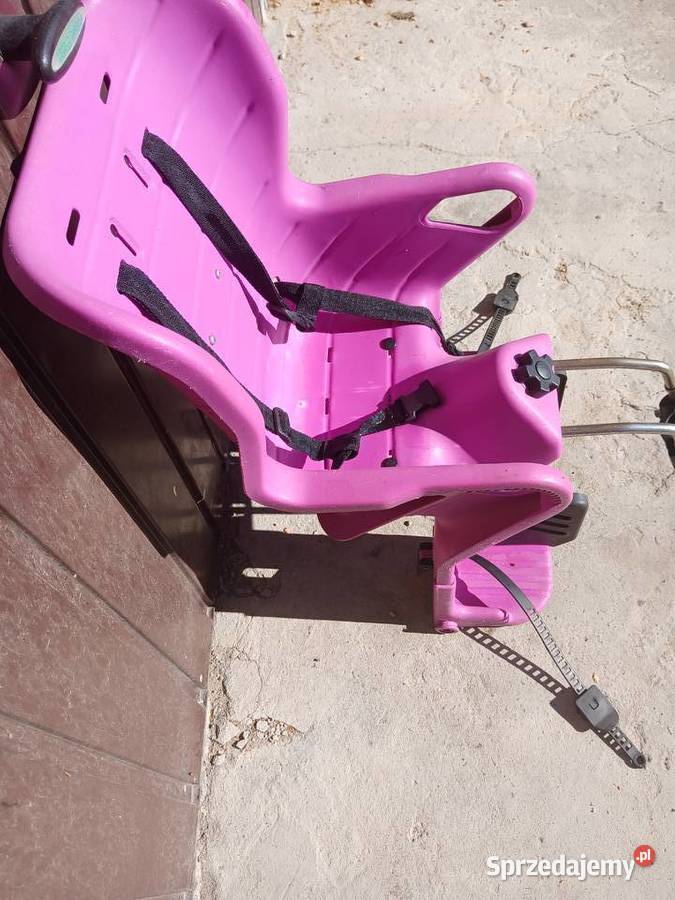 fotelik rowerowy dziecka romer jockey fioletowy Galewice