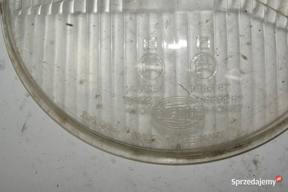 SZKŁO LAMPY BMW HELLA 108058 14461R7 4402 Rybnik