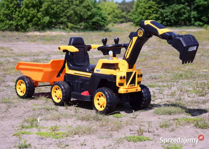 BAWIBUS Traktor KOPARKA NA AKUMULATOR z śląskie