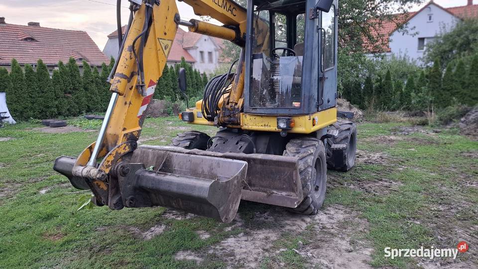 Macalac galmac wm 100 ładowarka teleskopowa JCB dolnośląskie Strzegom