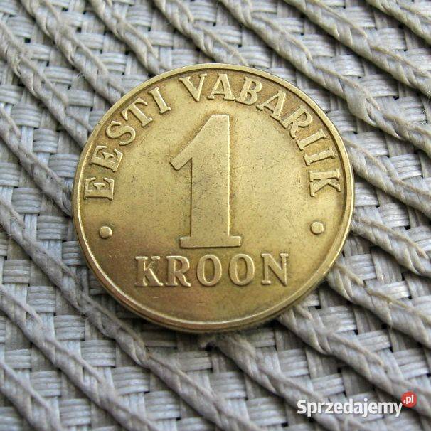 Estonia 1 Korona 2000r Numizmatyka Kalisz