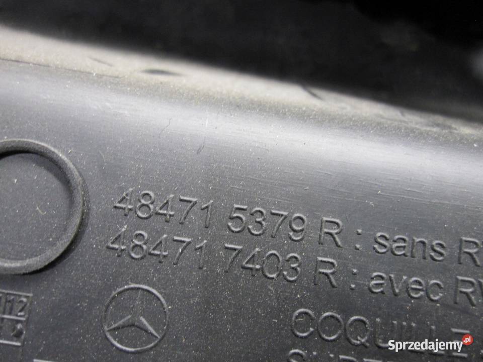 MERCEDES CITAN I W415 14r osłona kolumny osobowe