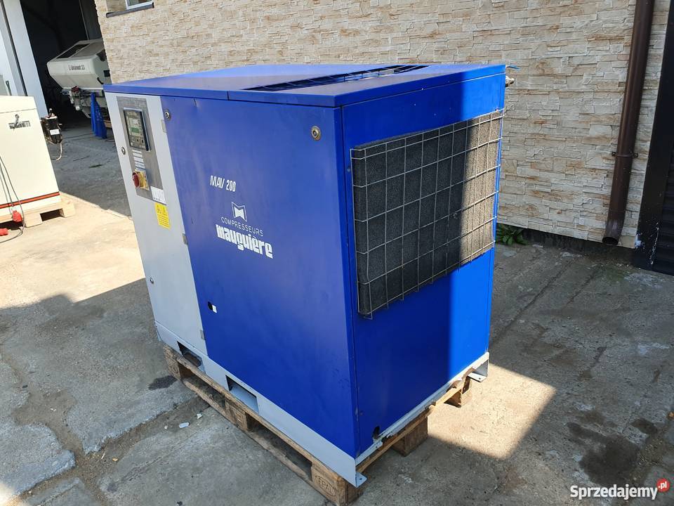 Kompresor Śrubowy MAUGUIERE MAV 200 sprężarka Produkcja pomorskie Karsin