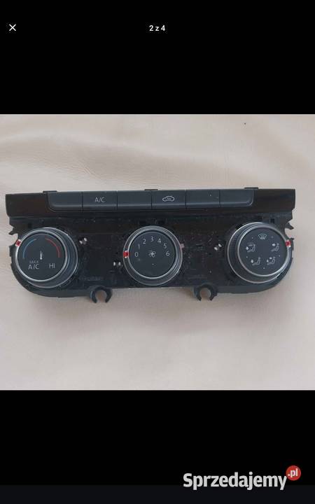 VW CRAFTER II 2 MAN TGE panel klimatyzacji pomorskie Bobowo
