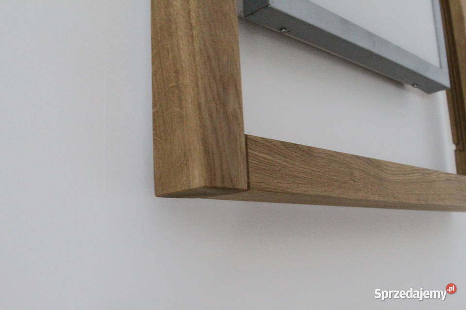 Lampa sufitowa kaseton LED oprawa lity dąb Białystok